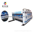 Fruit juice carton slotting machine